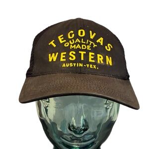 Tecovas Quality Western Trucker Hat Cap Mesh Back Austin Texas Ranch Western OS